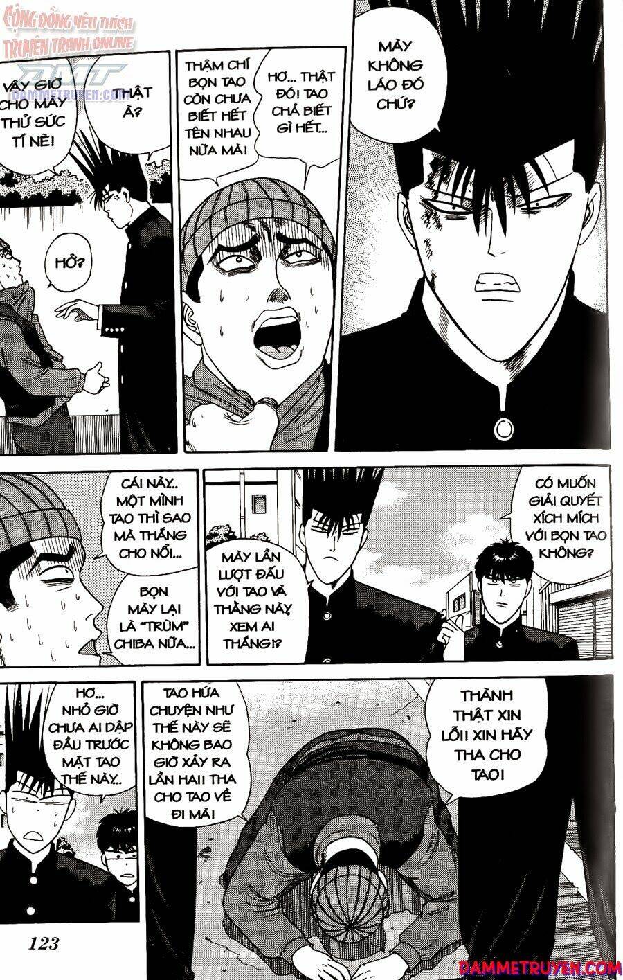 kyou kara ore wa - cặp bài trùng chapter 255 16