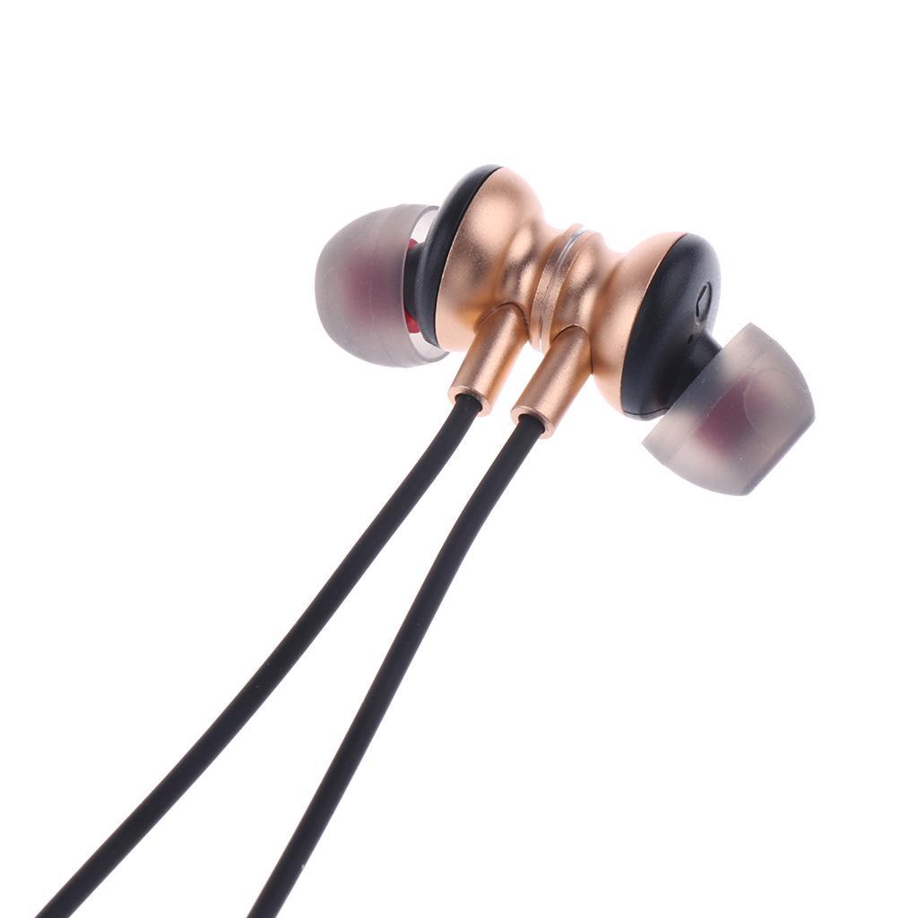 Wireless Bluetooth Headphones Magnetic Connection Earbuds with Mic