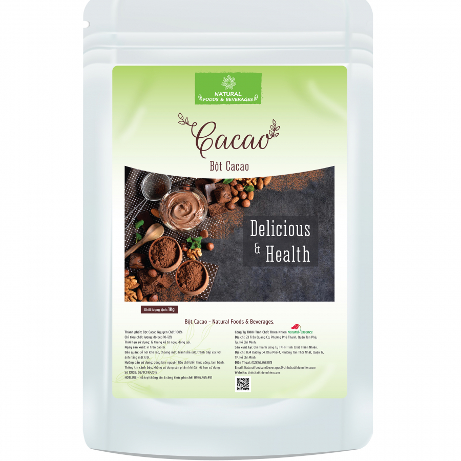 Bột cacao - Natural Foods &amp; Beverages