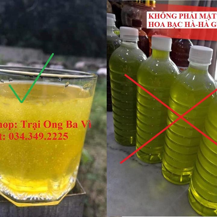Mật Ong Hoa Bạc Hà Cao Nguyên Đá Hà Giang Chính Vụ