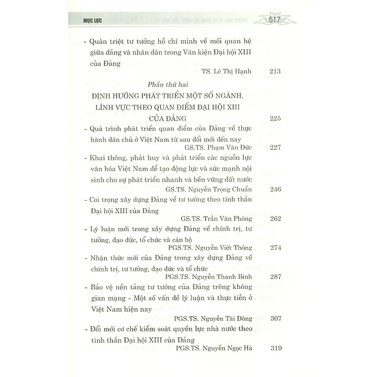 Sách Những Vấn Đề Lí Luận Và Thực Tiễn Mới Trong Văn Kiện Đại Hội Đảng XIII Của Đảng