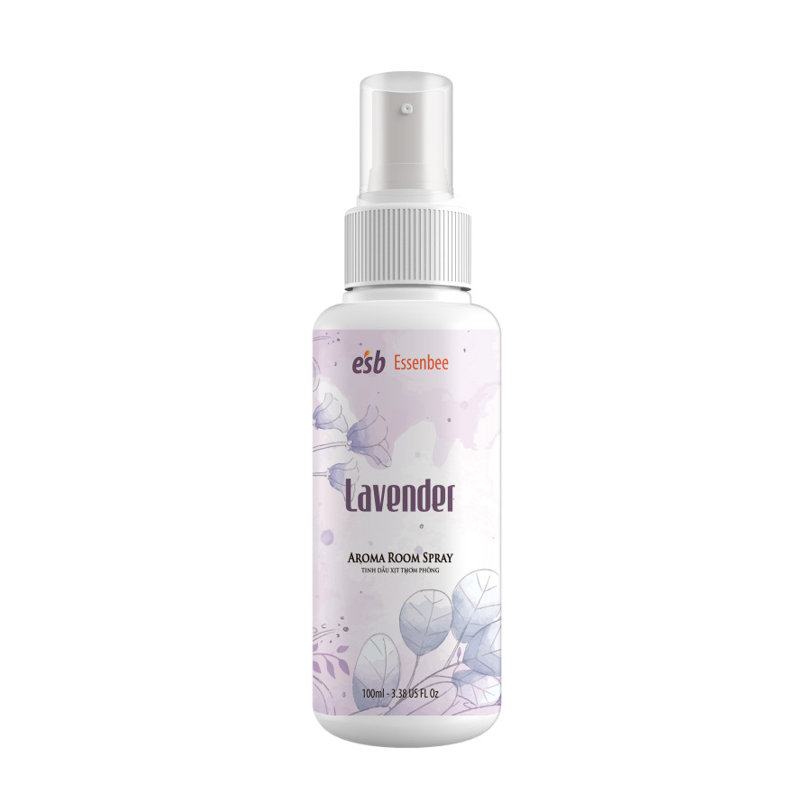 Tinh dầu xịt phòng Lavender – Essenbee – 100ml