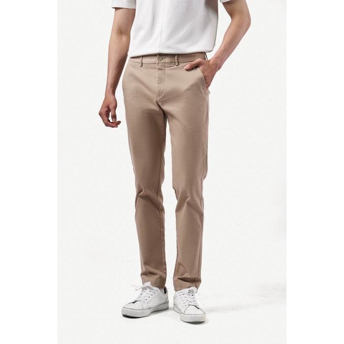 QUẦN DÀI KAKI NAM TWILL FORM SLIM - 10F22PCA001 | LASTORE MENSWEAR