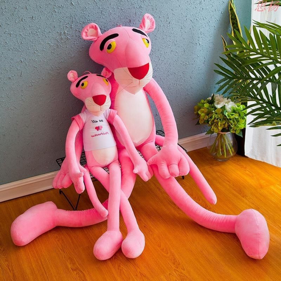 Gấu bông báo hồng Pink Panther – Quà tặng thú nhồi bông siêu dễ thương – Nhiều size từ 60 đến 130 cm – Gối ôm cho bé ngủ ngon