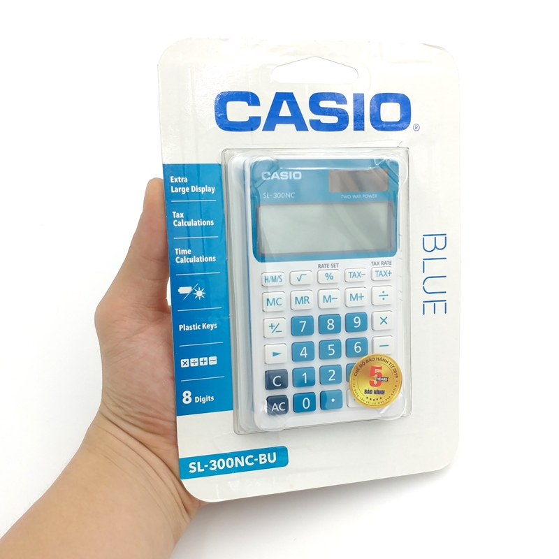 Máy Tính Casio SL 300NC - BU (PL)