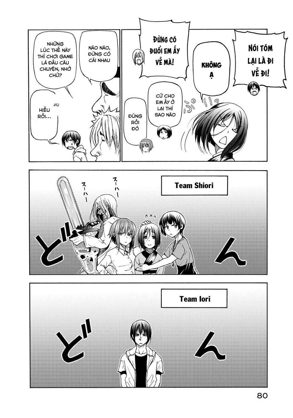 cô gái thích lặn - grand blue chapter 27 34