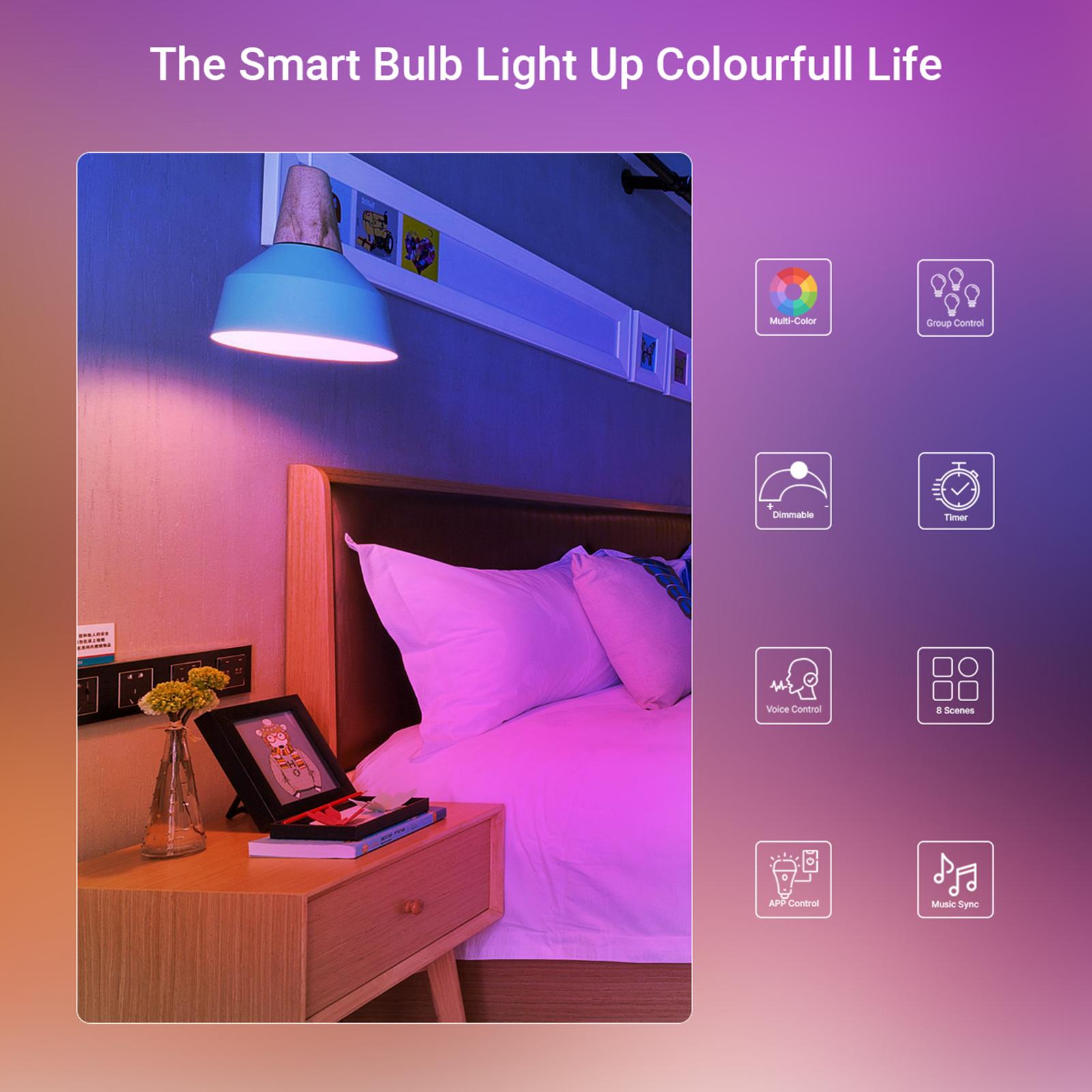 Bóng Đèn Thông Minh Wifi Trong Nhà Led 9W 2700K-6500K A19-01