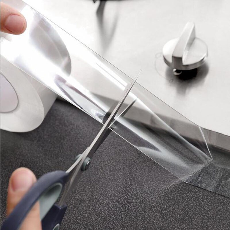 Băng keo 2 mặt Nano siêu dính. siêu chắc chắn. Dính trên mọi vật chất. Có thể tái sử dụng dài 3m rộng 3mm giày 2 ml