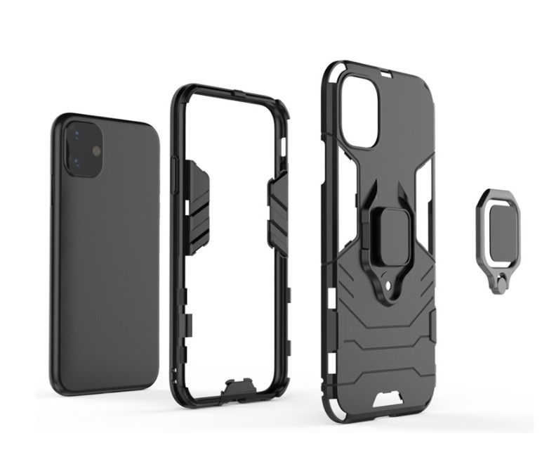 Ốp lưng iPhone 12 Mini/ 12 /12 Pro/ 12 Pro Max iron man chống sốc kèm iring
