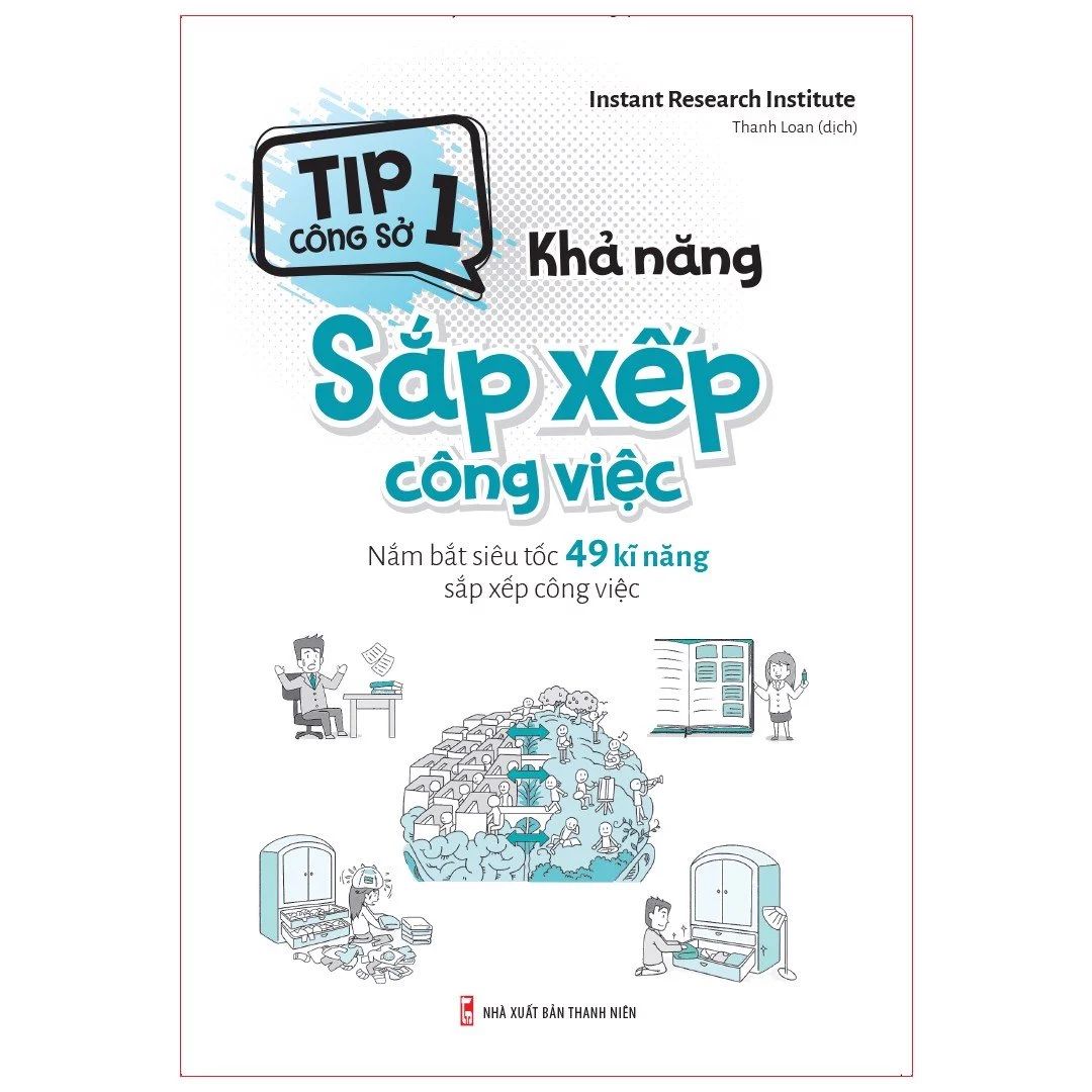 Combo 4 Cuốn: Tip Công Sở 1 - Khả Năng Sắp Xếp Công Việc (TB) + 1 Ngày Bằng 48 Giờ + Điềm Tĩnh Trong Bận Rộn (TB) + 3 Giờ Làm Hết Việc Một Ngày