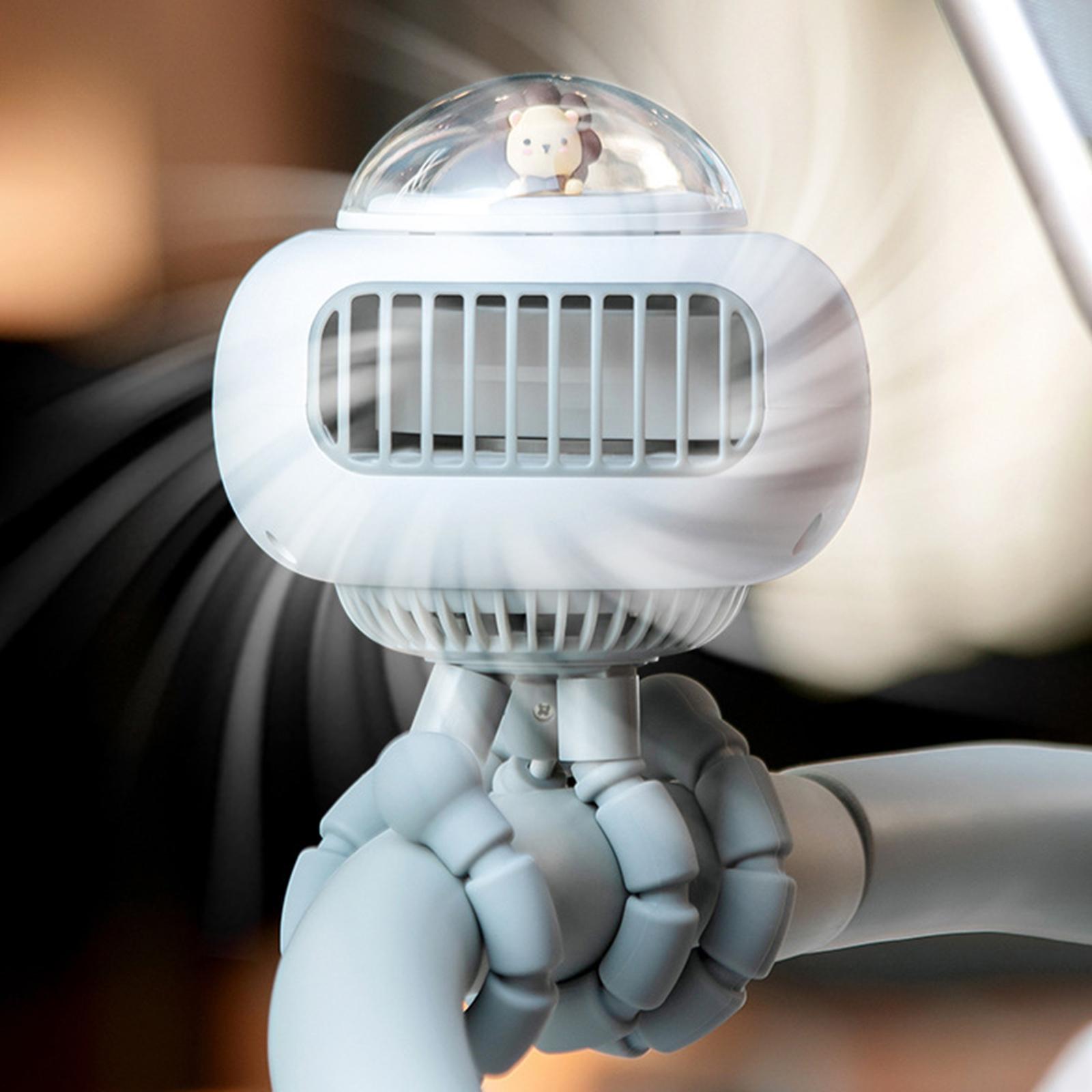 USB Handheld Cooling Fan for Students Dormitory Baby Stroller Desktop