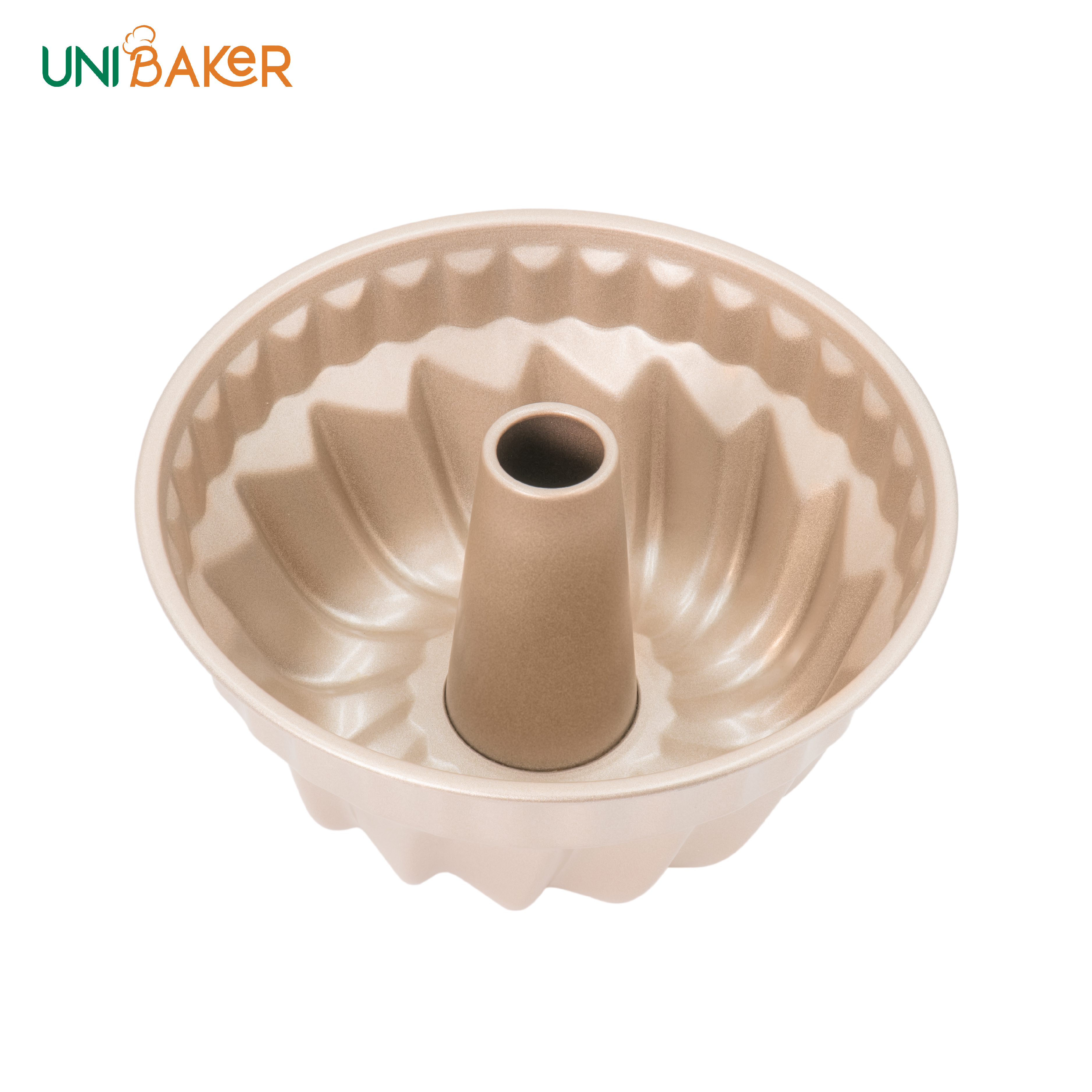 KHUÔN NƯỚNG BÁNH CHIFFON XOẮN 4 INCH UNIBAKER MB824