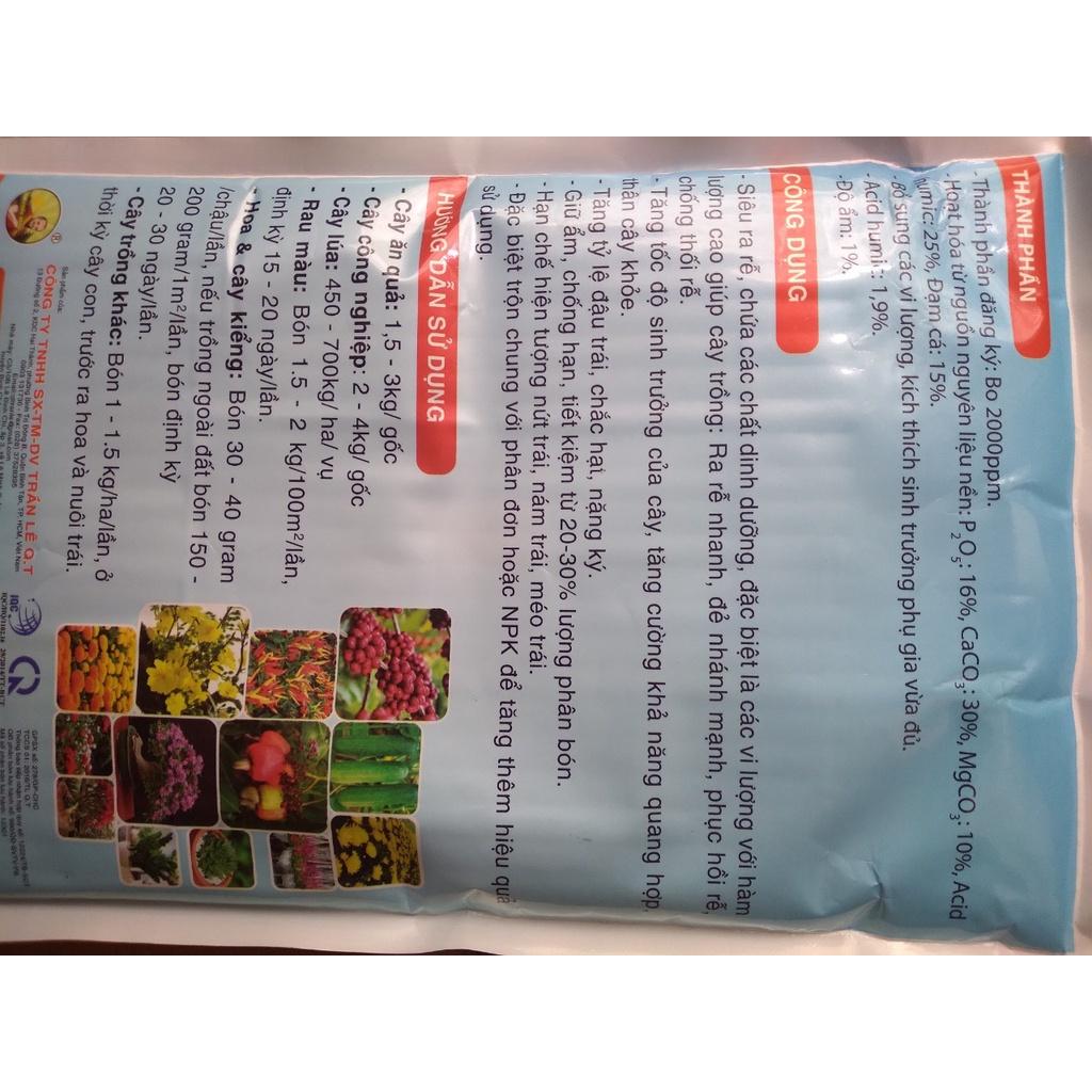 Phân bón Lân Humic - Phát rễ xanh lá - Ra rễ cực mạnh