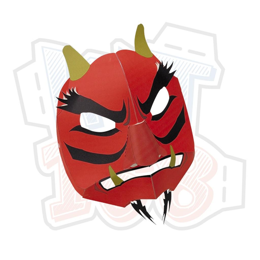 Mô hình giấy Mặt nạ Nhật Bản Setsubun - Mask of Oni