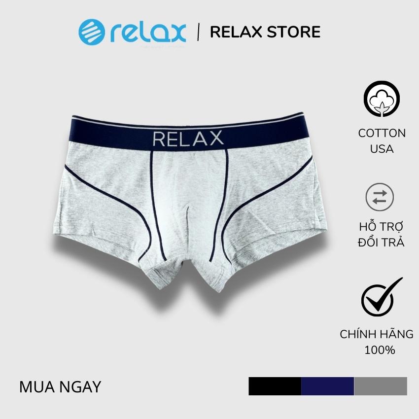 quần lót nam relax cotton cao cấp chính hãng, quần sịp đùi nam relax underwear rltk49