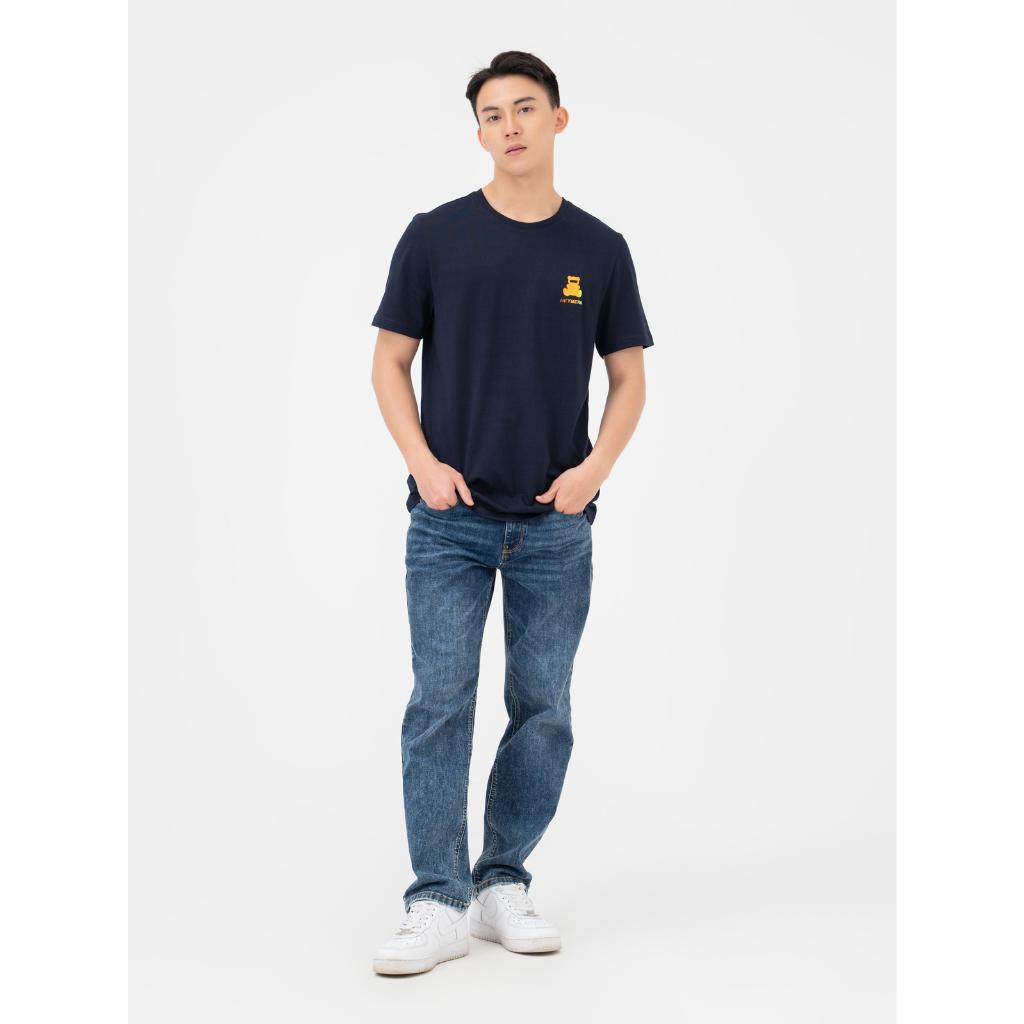 Áo thun T-shirt nam YODY in gấu Heybear 100% cotton TSM6089
