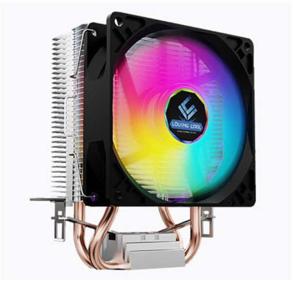 Tản nhiệt CPU LOVING COOL LC-200A+ Led RGB Fan 12cm Bảo hành 24 tháng - Hàng chính hãng