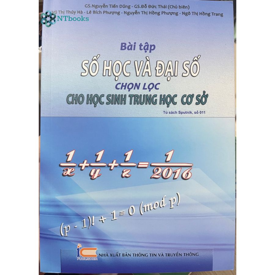 Combo 2 Cuốn Sách Bài Tập Chọn Lọc Cho Học Sinh Trung Học Cơ Sở: Số Học Và Đại Số + Hình Học