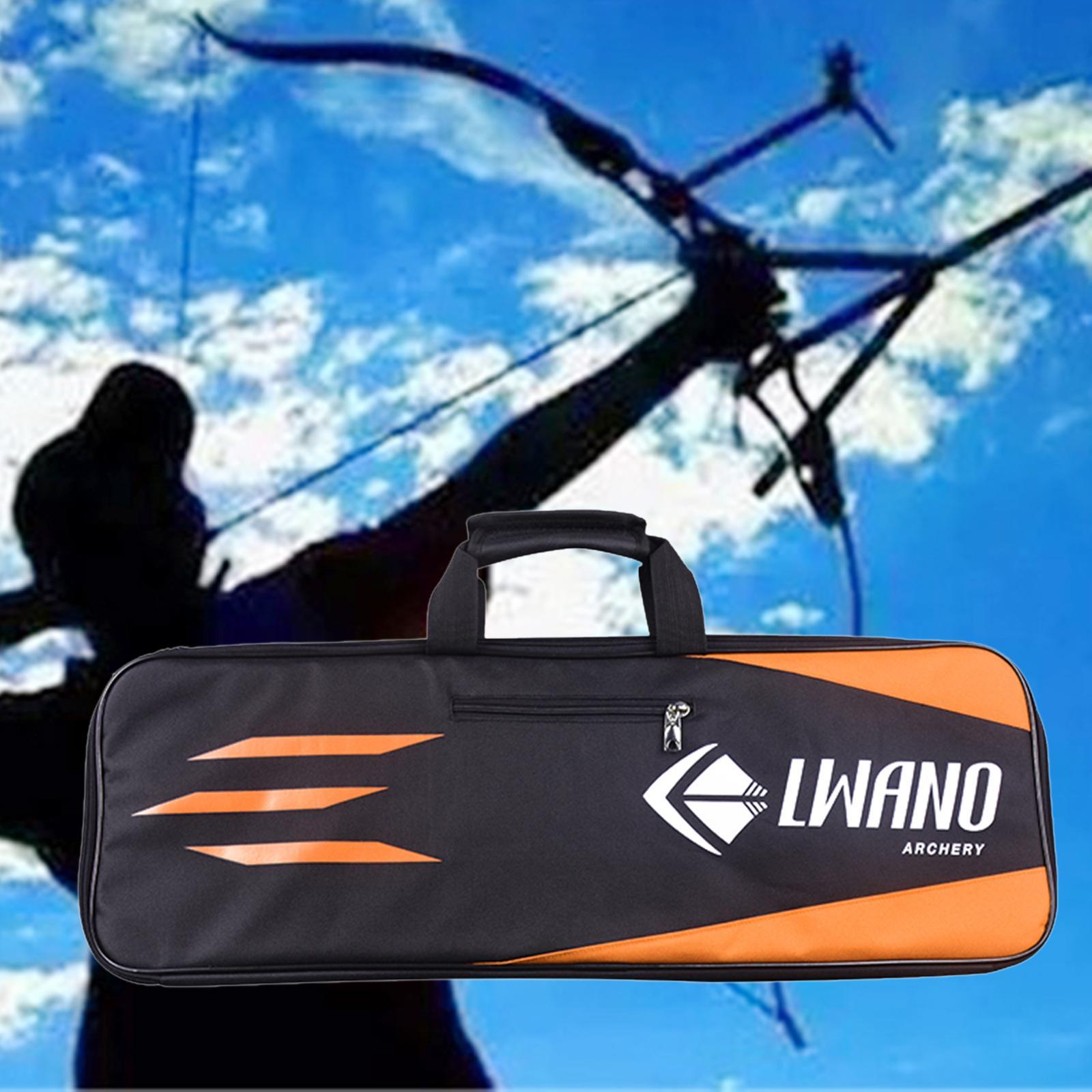Recurve Bow Case Longbow Takedown Bow Case for Orange