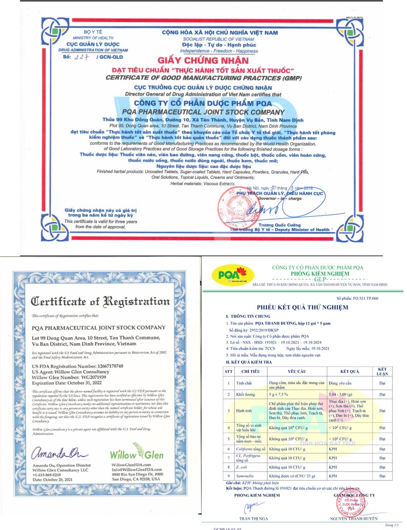 PQA Thanh Đường là dược phẩm thảo dược hỗ trợ giảm đường huyết giảm nguy cơ biến chứng của bệnh tiểu đường cho người bị tiểu đường, người có đường huyết cao.