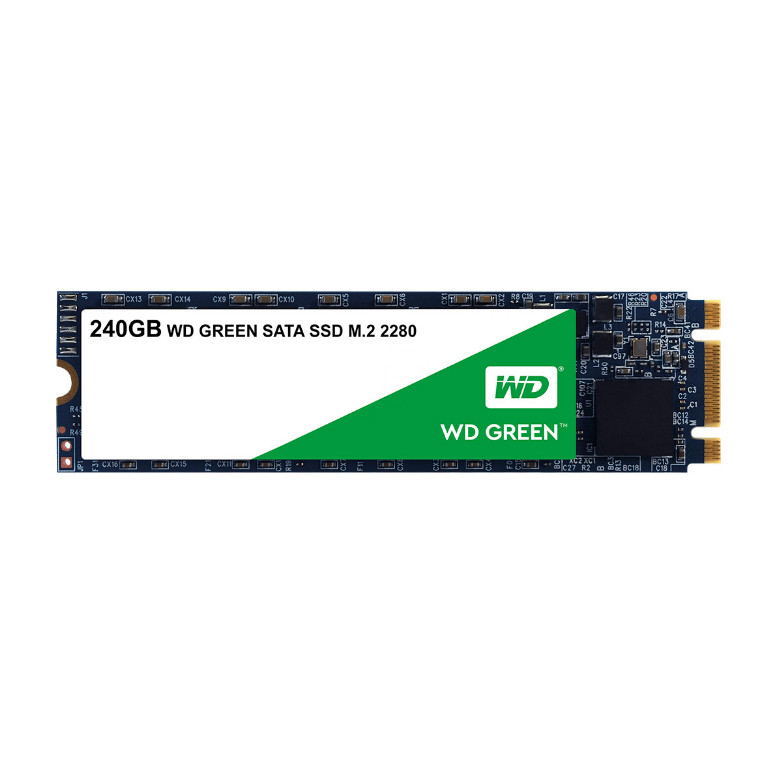 Ổ cứng SSD Western Digital WD Green 240GB M.2 2280 SATA 3 - WDS240G2G0B - Hàng chính hãng