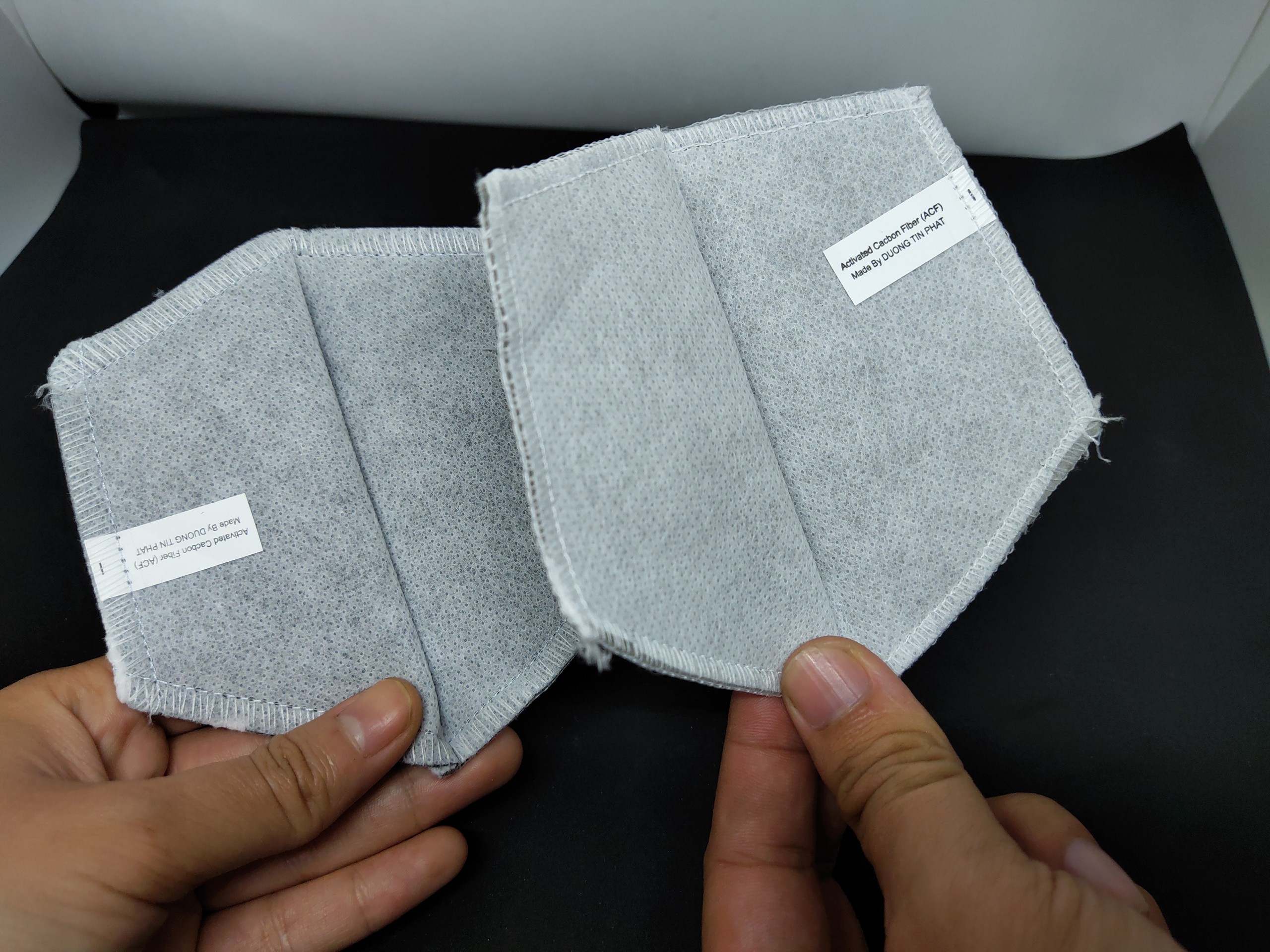 Combo 10 Miếng lọc than hoạt tính (màu trắng) - dùng để thay thế miếng lọc trong khẩu trang vải để tái sử dụng nhiều lần - Tác dụng chống bụi mịn, kháng khuẩn, chống khói độc, chống vi khuẩn