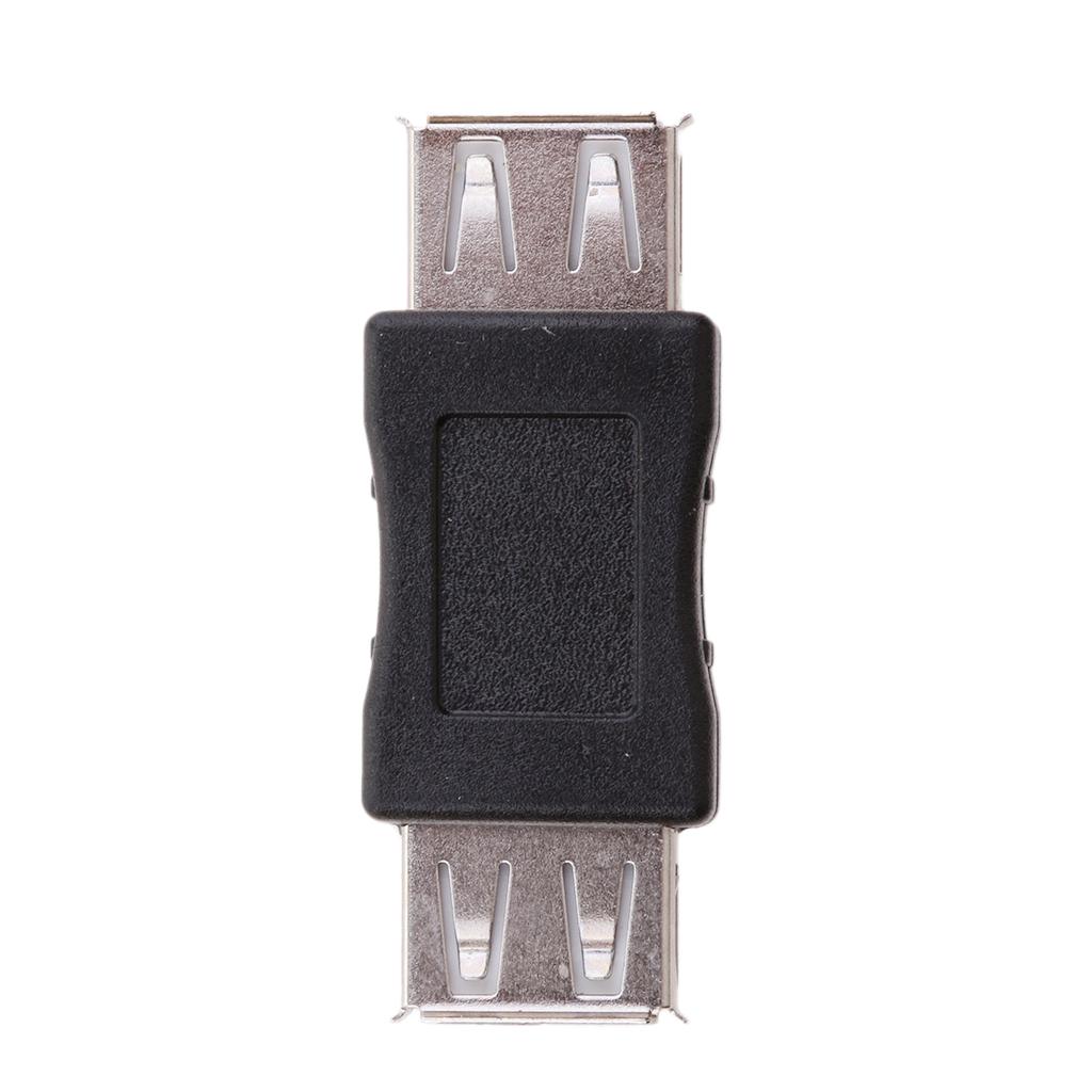 10 Pieces USB A Female To Female Adapter Coupler Changer Connector Converter