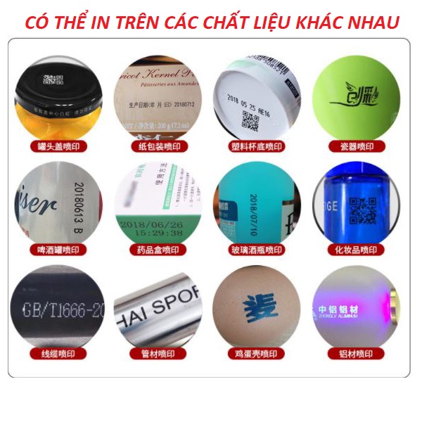 Máy in date tự động S10 phun hạn sử dụng theo dây chuyền Cường Thịnh