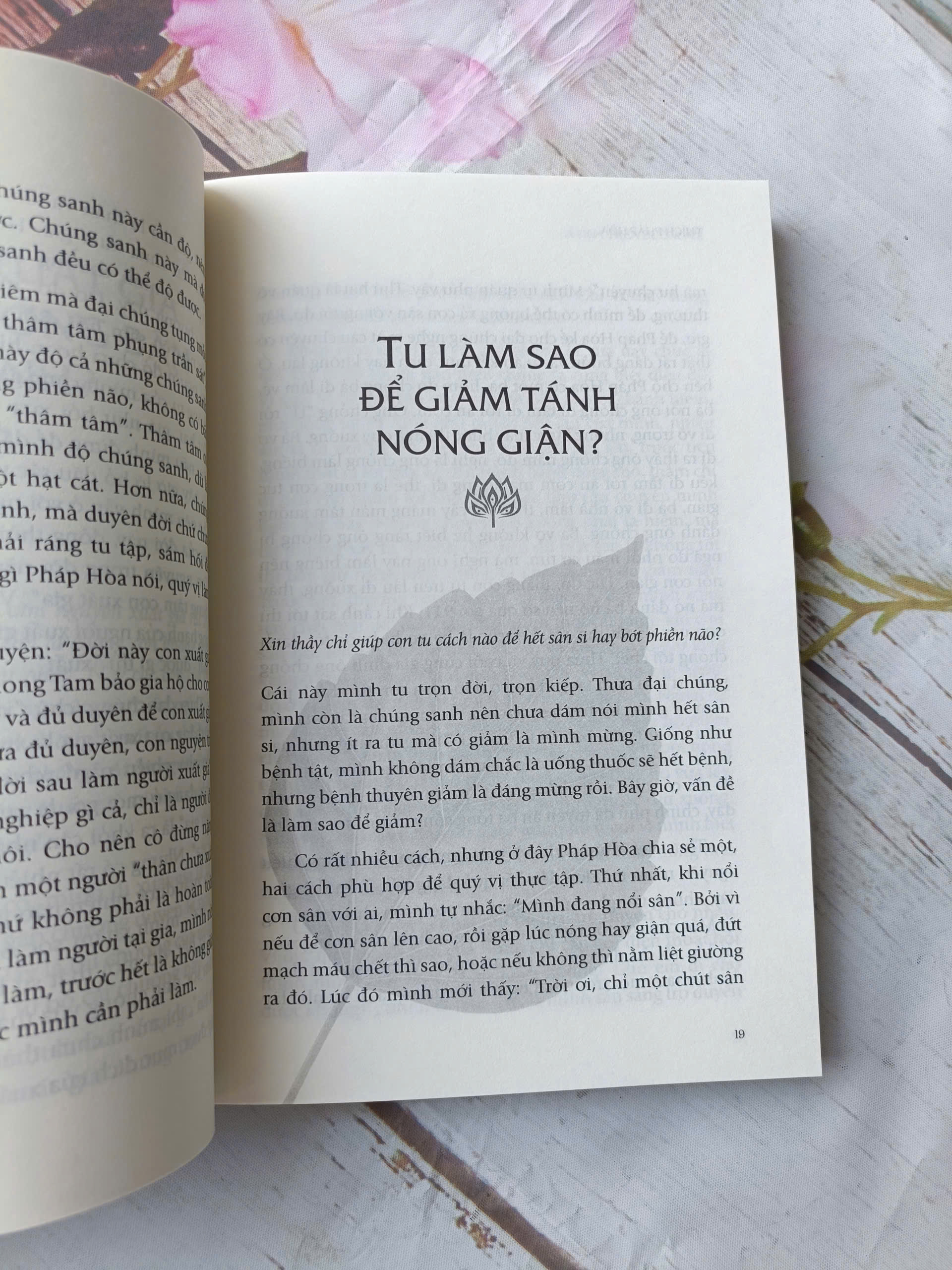 Sách Lá Hoa Trên Đường Về - Thầy Thích Pháp hòa