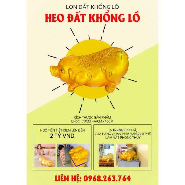 Lợn đất, lợn đất khổng lồ, lợn đất khủng, lợn đất to, lợn đất size to, lợn đất kích thước lớn, lợn tiết kiệm khổng lồ