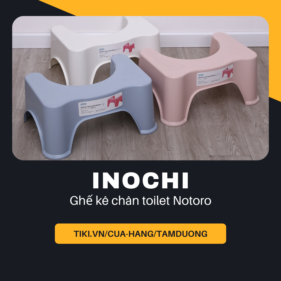 Ghế kê chân toilet Inochi Notoro