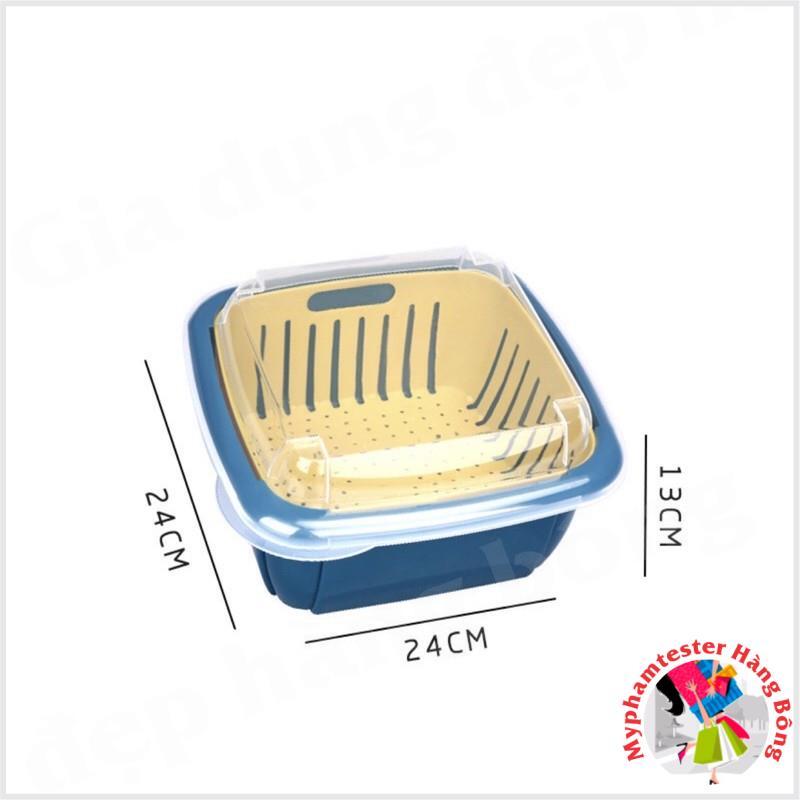Rổ mini để tủ lạnh, đồ ăn vặt