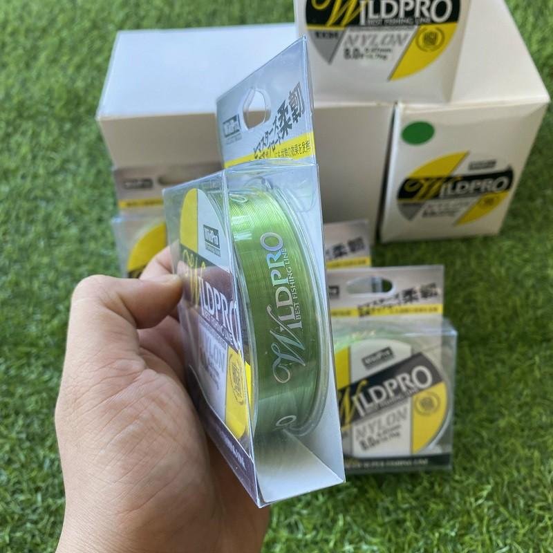 Cước Câu Cá Wild Pro 100M Dòng cước tàng hình, độ tải cá cao siêu bền