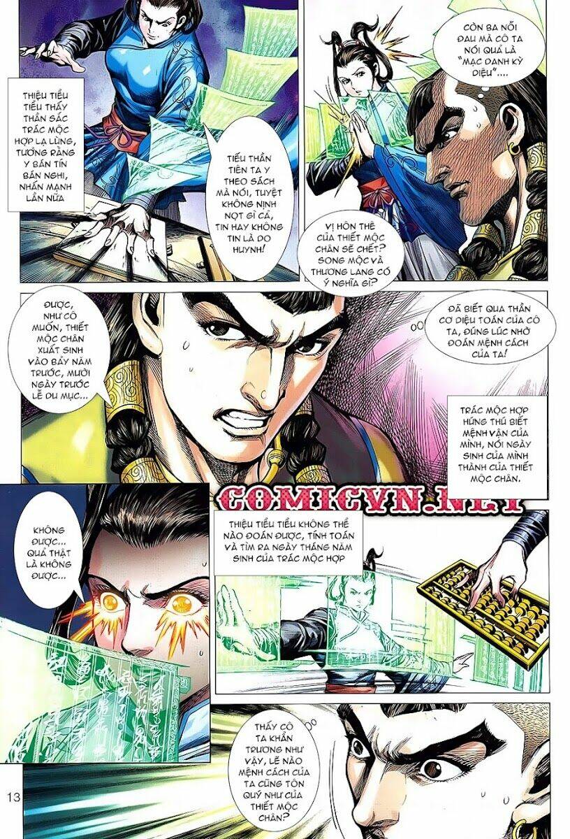 thiên tử truyền kỳ 8 - thương thiên bá hoàng chapter 12 13