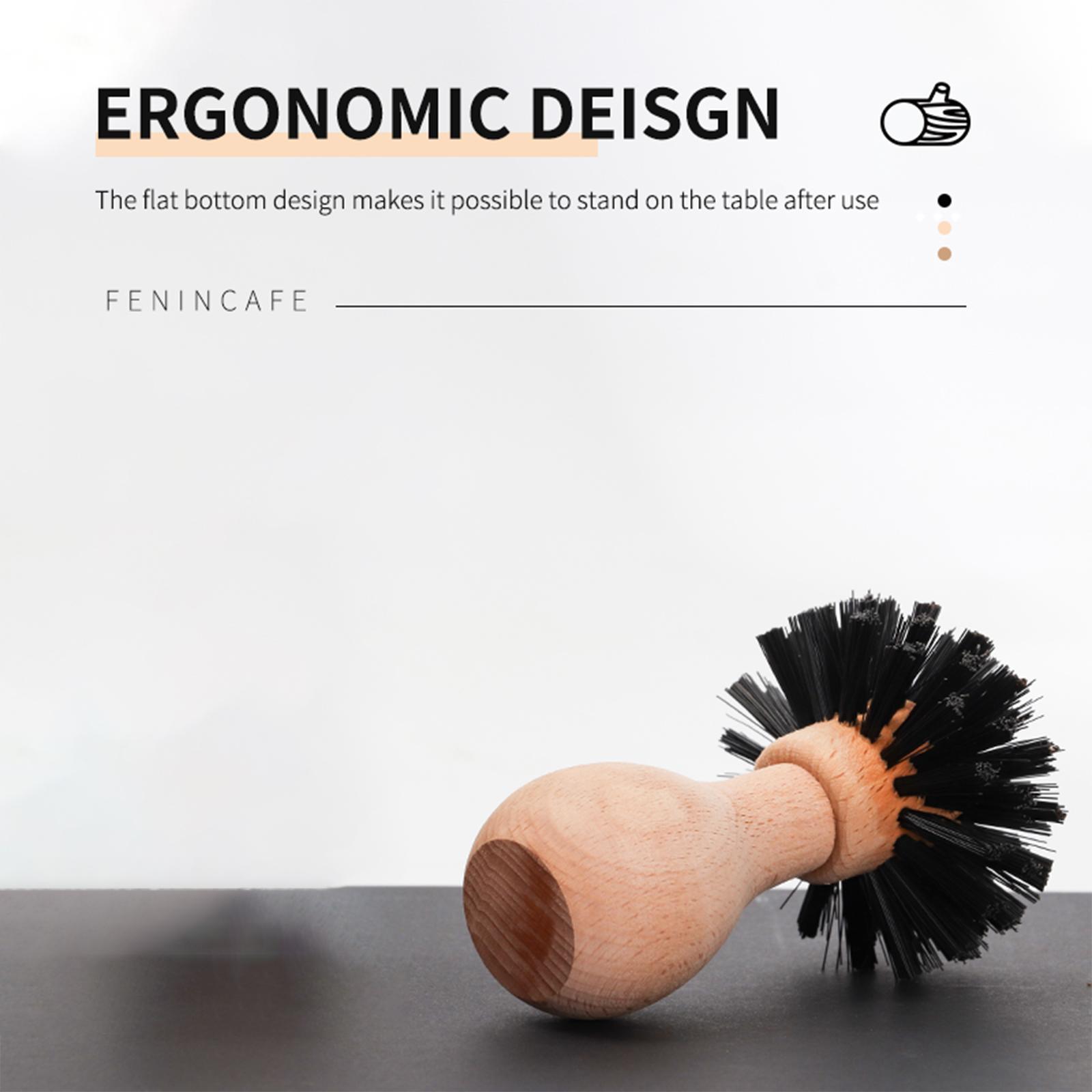 Coffee Tamper Cleaning Brush Coffee Grinder Cleaning for 51mm 53mm Basket