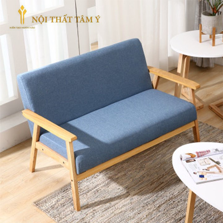 Ghế Sofa Tay Dẹt Đôi