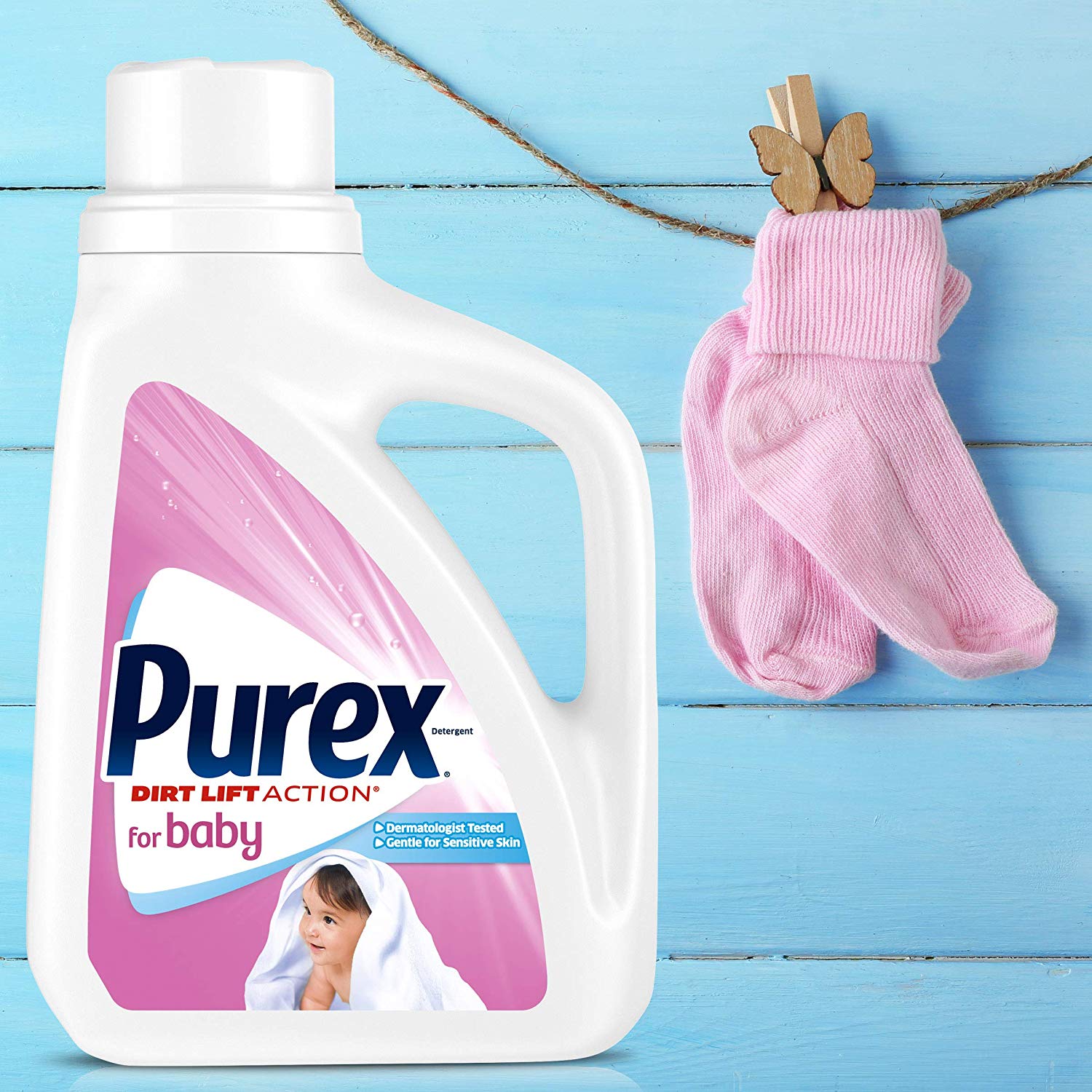 Nước Giặt Purex Ultra Concentrate Baby 1.47Lít - USA