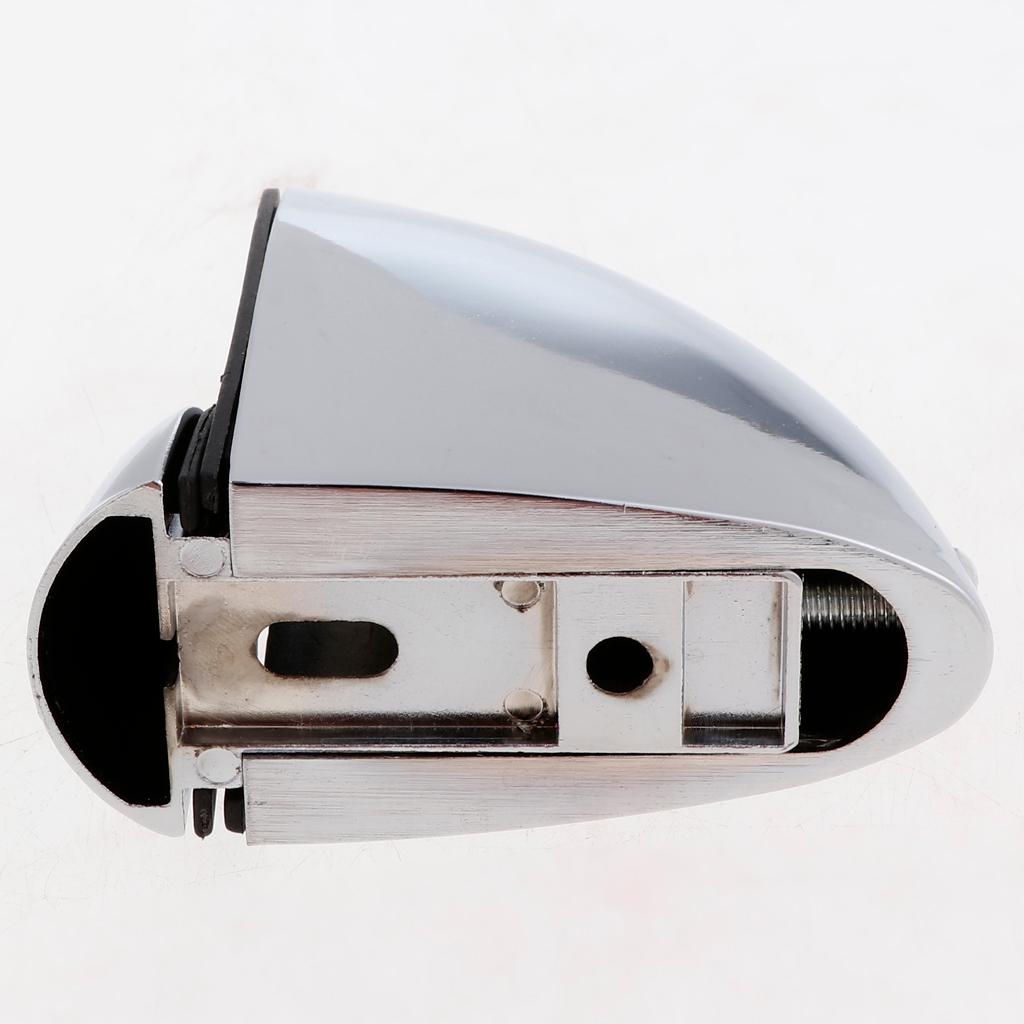 4x Adjustable Wood Glass Clamp Bracket Holder for Balustrade Shelf , for 3mm-32mm Glass Wood