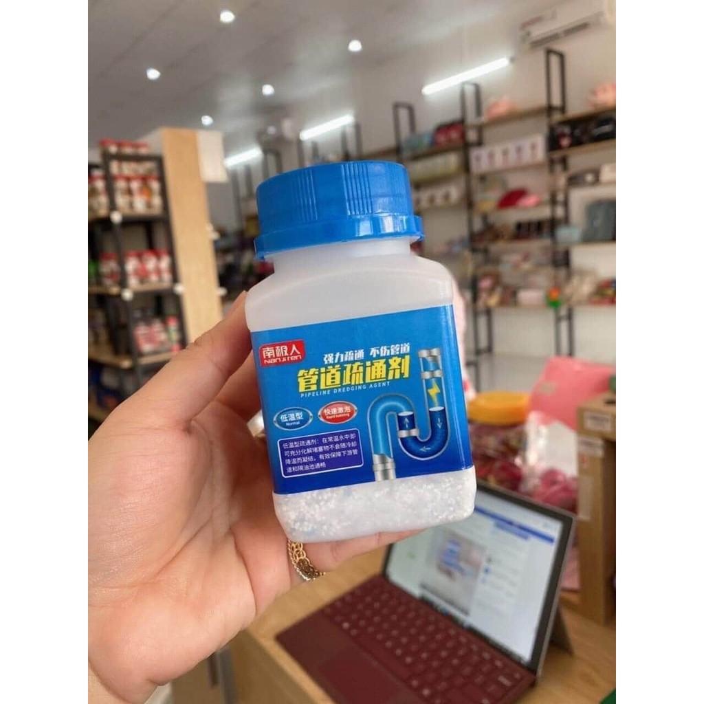 LỌ BỘT THÔNG TẮC CỐNG BỒN CẦU CHAI VUÔNG NẮP XANH - Shop Khobuon11688