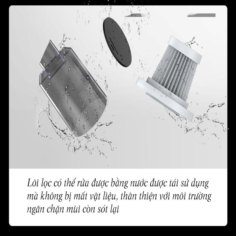 Máy Hút Bụi Tích Điện, Máy Hút Cầm Tay Mini, Hút Mọi Ngóc Ngách Trong Xe, Khe Cửa