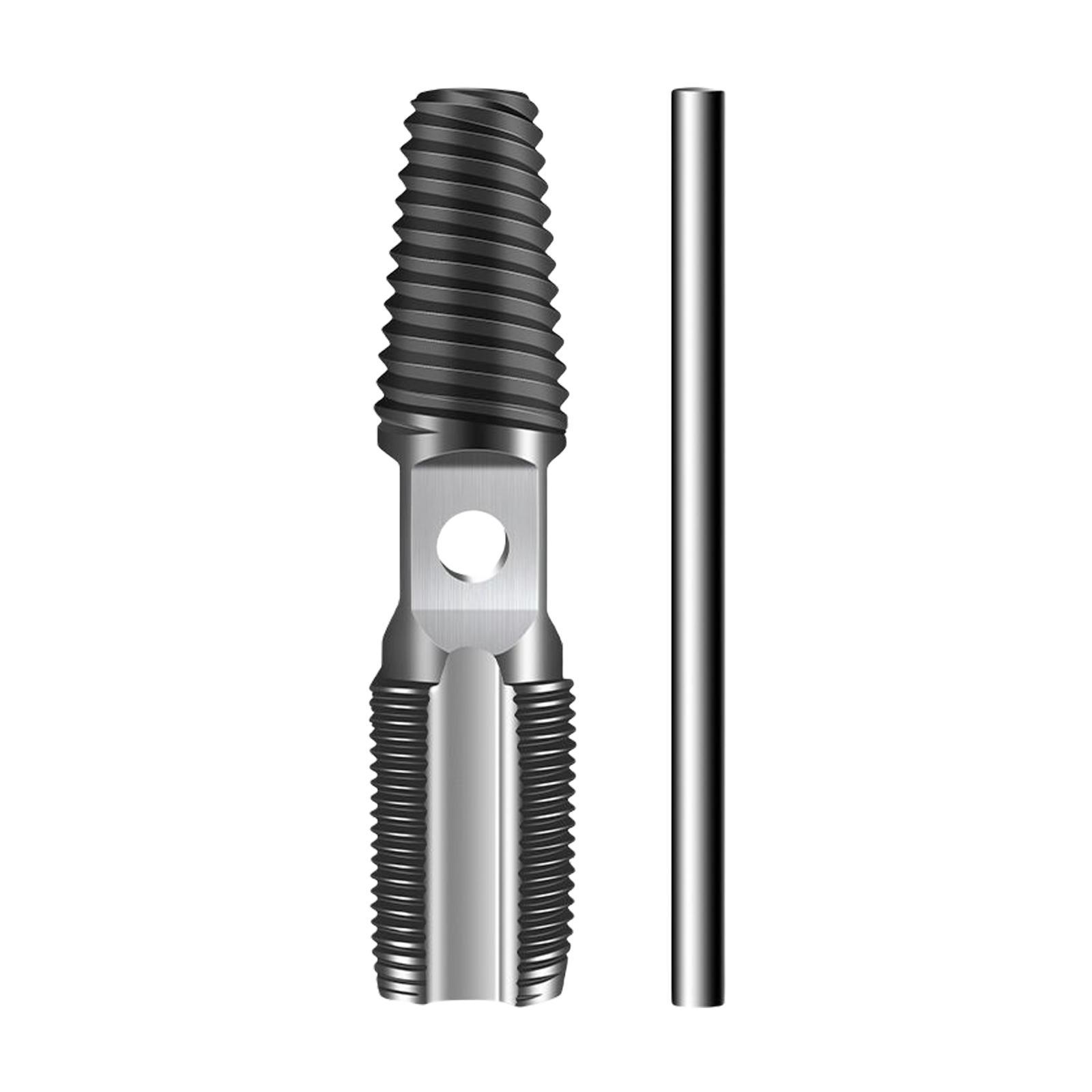 Screw Bolt Extractor, Double Head Damaged Screw Broken Blot Removal Tool for Pipes Valve Faucet