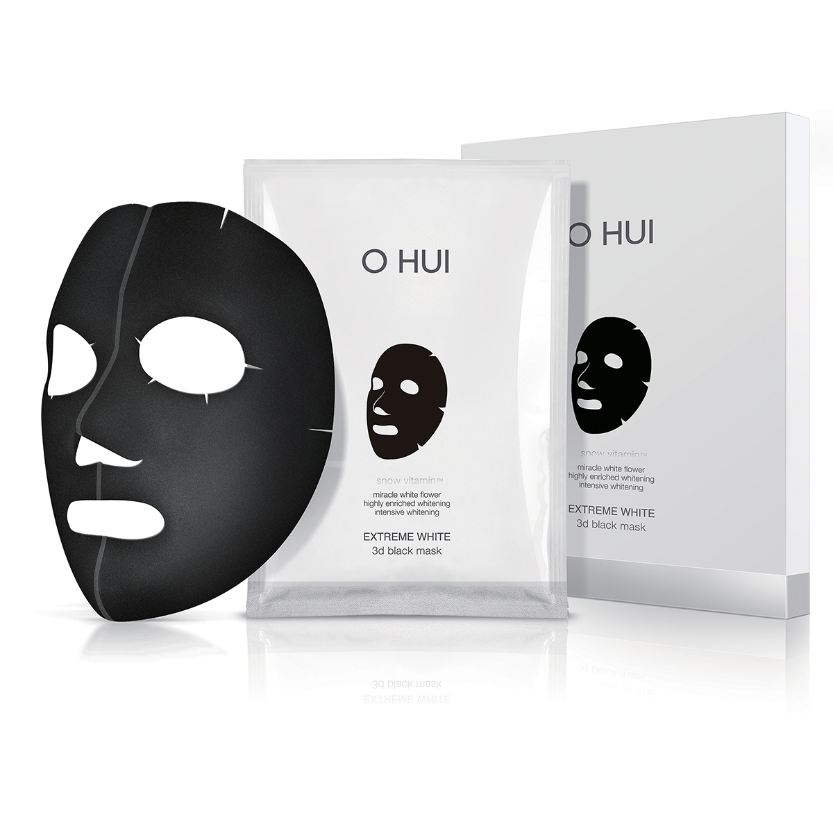 Mặt nạ dưỡng trắng da Ohui Extreme White 3D Black Mask 27G