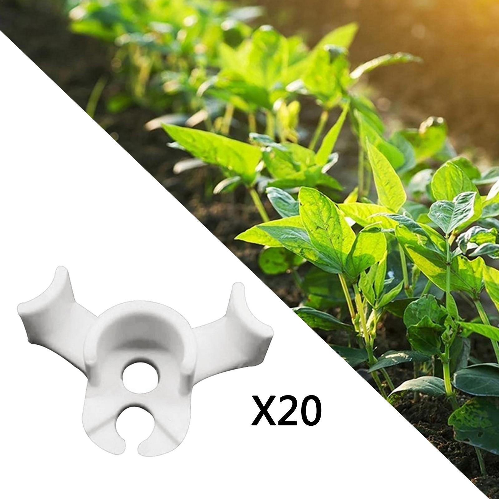 Plant Bender Elbows Tomato Clips Stem Trainer Tomato Branches Clamps for Low Stress Training Control Plants Growth Increase More Light and Air Flow