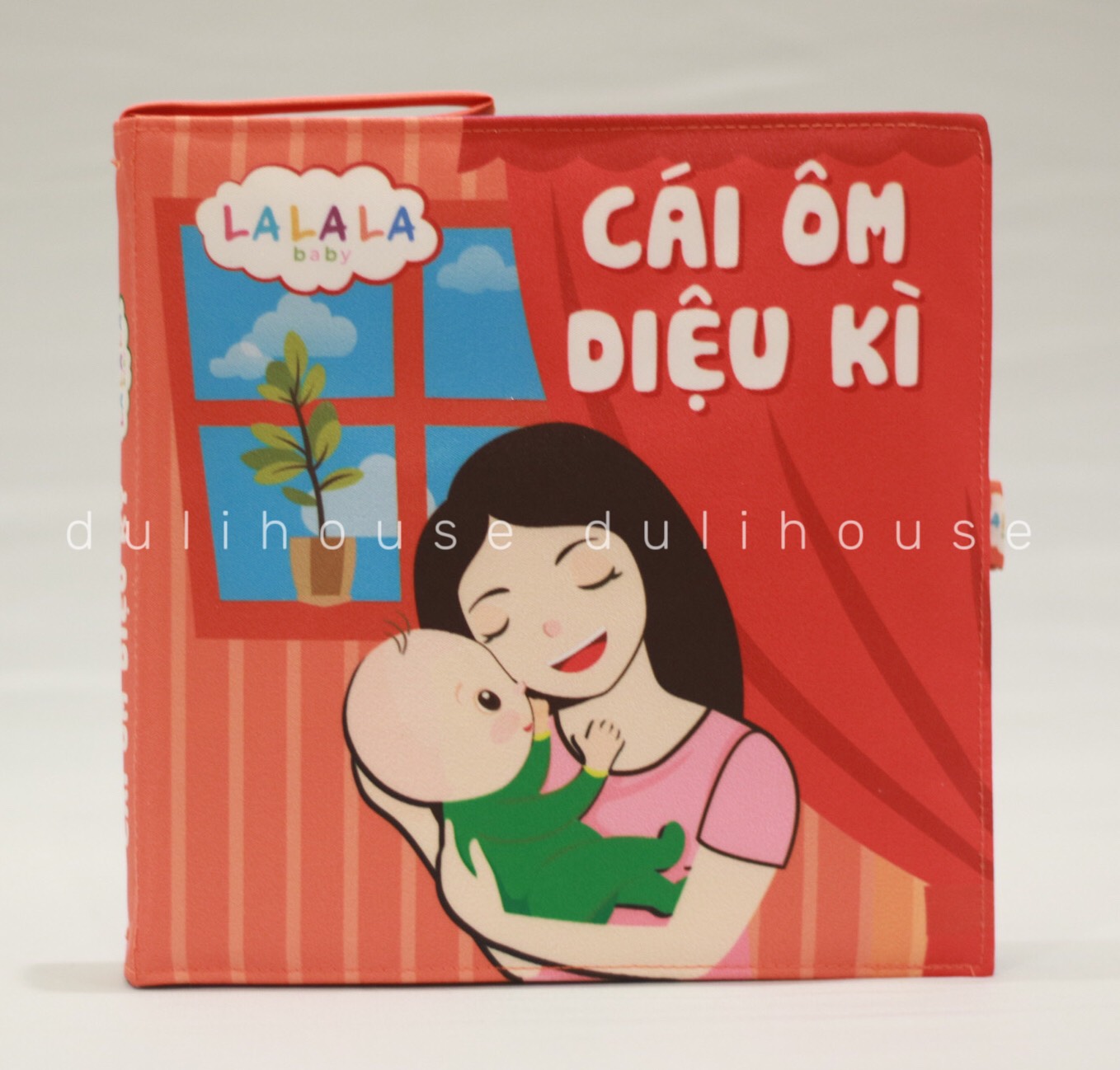 Sách vải Cái ôm diệu kì, kích thích thính giác, rèn luyện thị giác cho bé, hàng Việt Nam