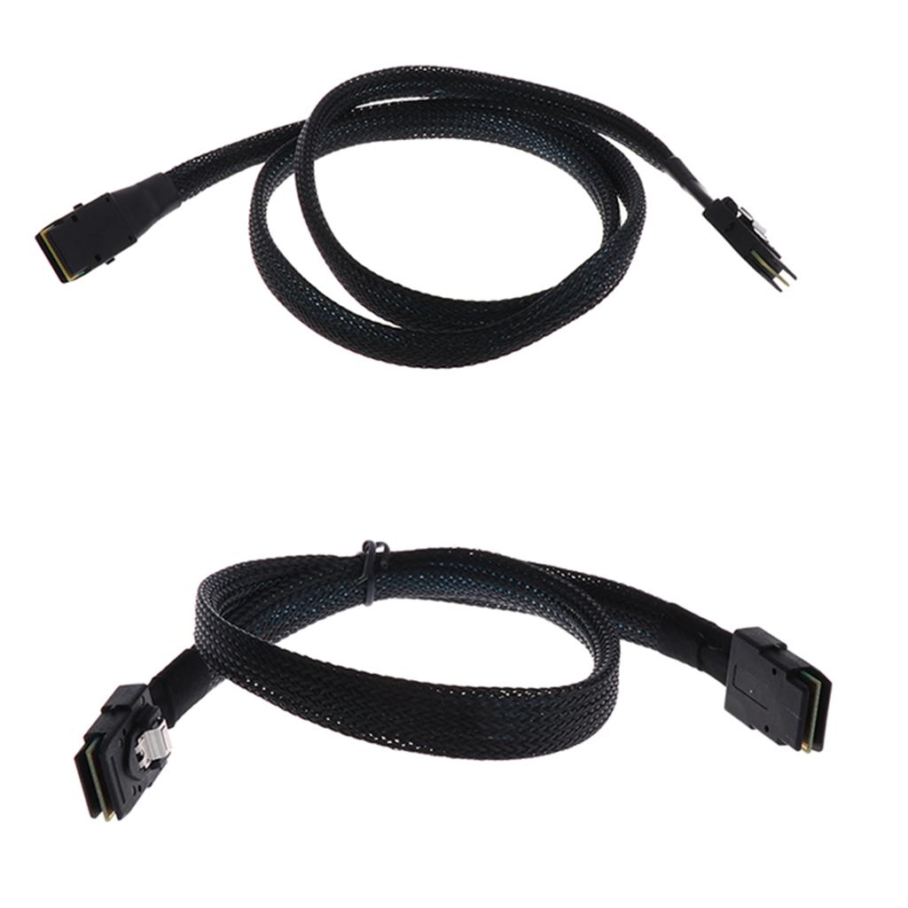Internal Mini SAS SFF 8087 To SFF 8087 36 Pin Cable Cord Male To Male