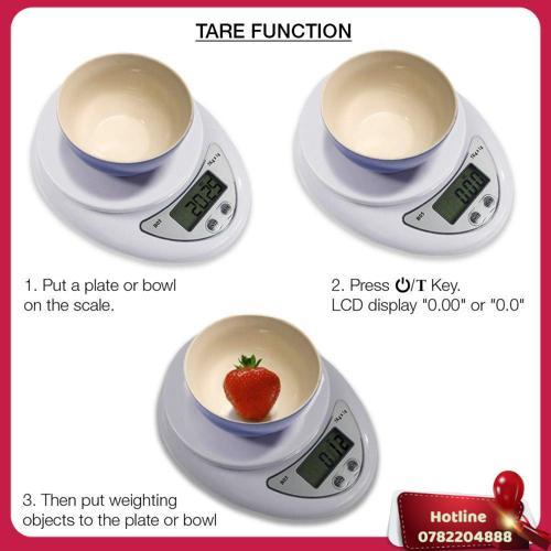 Cân Điện Tử Nhà Bếp Để Bàn Wh-B05 5Kg - Miễn Phí Vận Chuyển