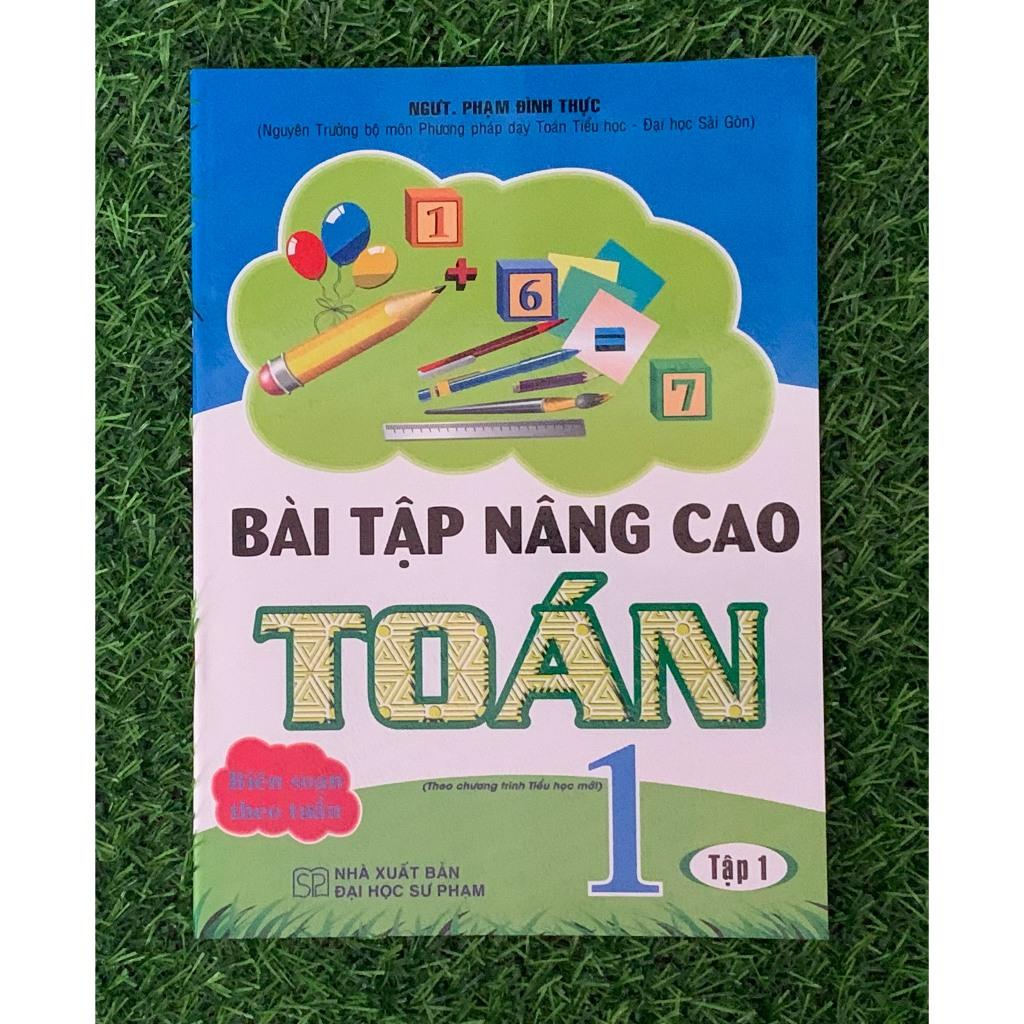 Sách- COMBO BÀI TẬP NÂNG CAO TOÁN 1 (TẬP 1+2) (THEO CHƯƠNG TRÌNH TIỂU HỌC MỚI) (HA-MK)