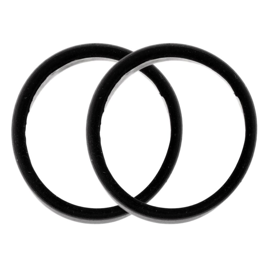 2 Pieces Durable Badminton Tennis Racket Fix Rings Band Accessories