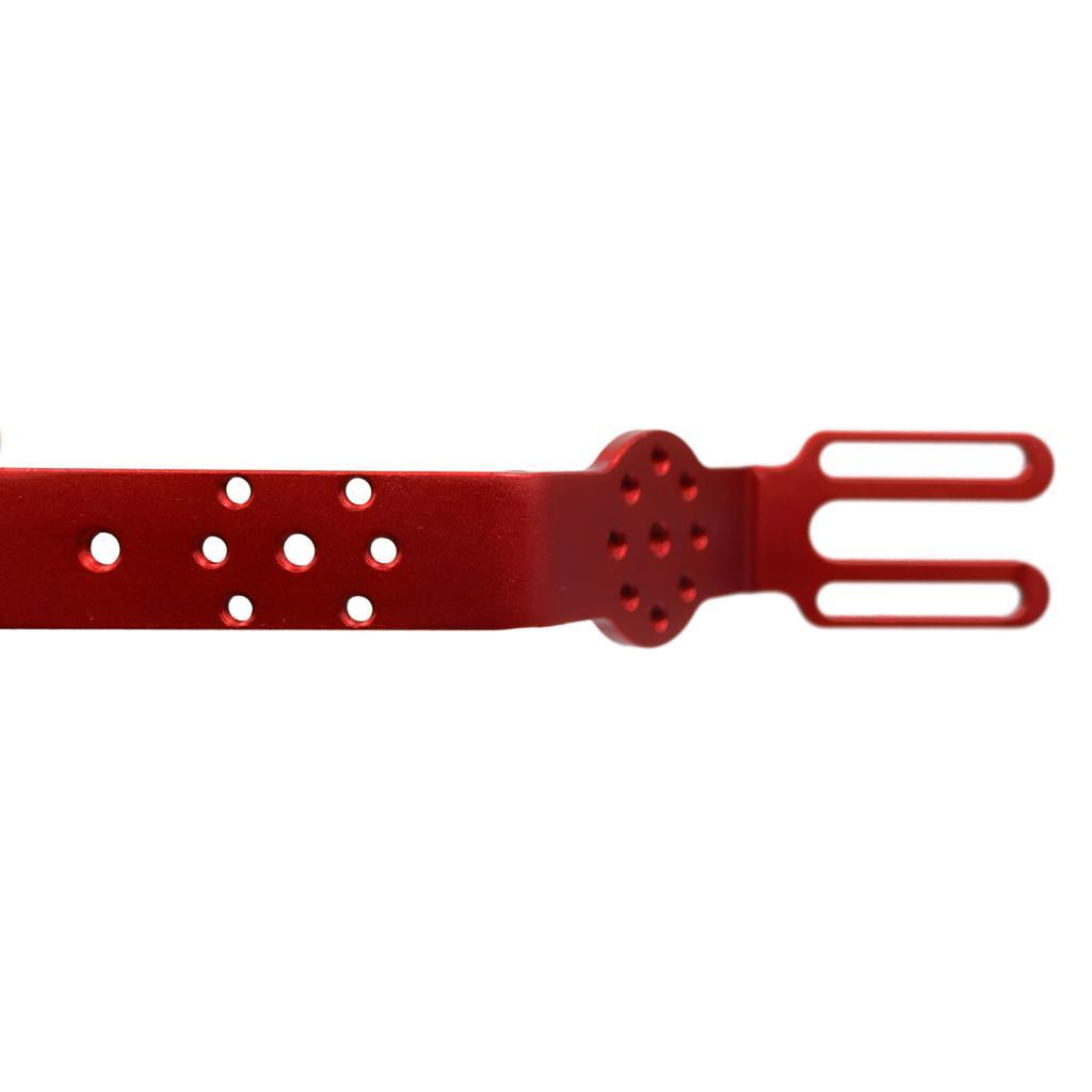 Aluminum Alloy CNC DSLR Camera Handle Grip Stabilizer Hand Grip Mount - Red