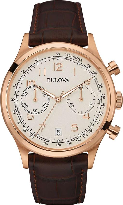Đồng hồ nam dây da bulova 97B148